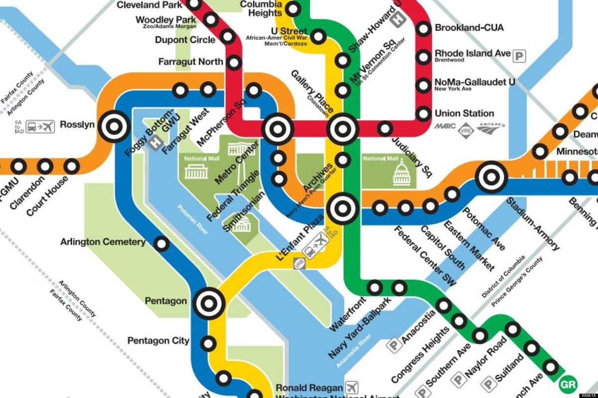 dc yellow line mapy
