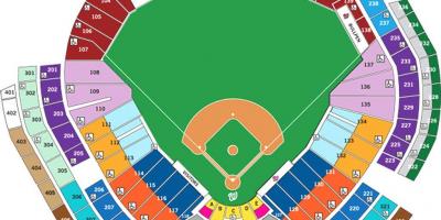Washington nationals ballpark mapě